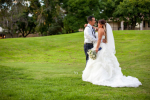 upland hills country club, wedding, golf course, davids bridal, disney collection